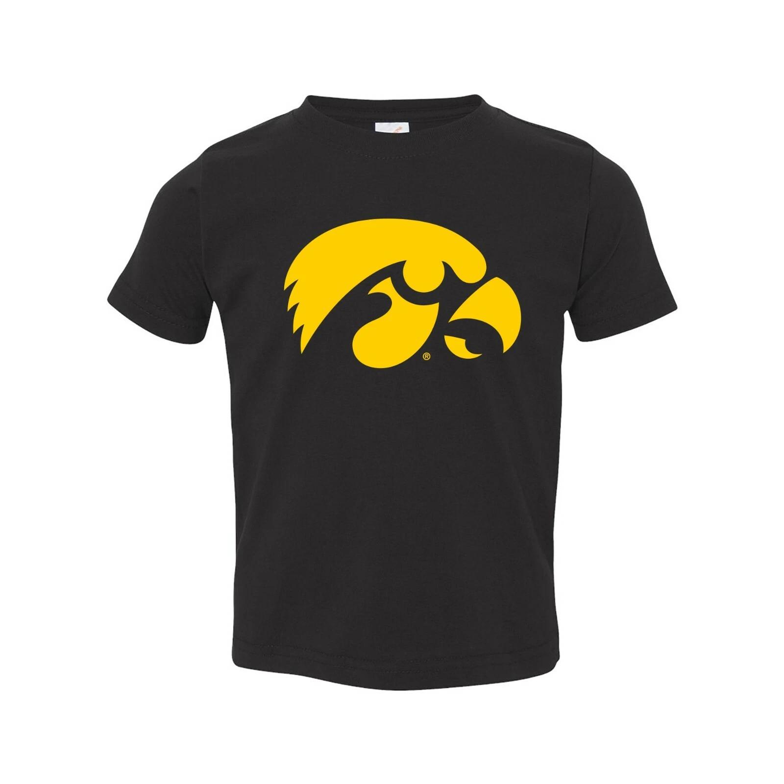 Iowa Hawkeyes Primary Logo University College Sports Team Toddler T Shirt M