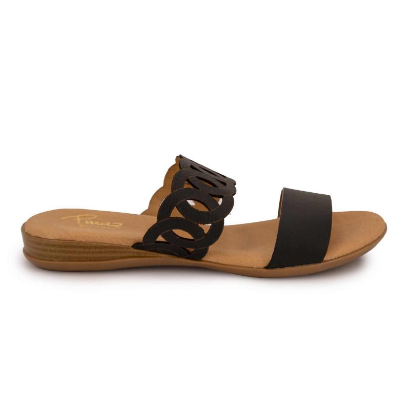 

Мюли с двойными ремешками и вырезом Женский PINAZ