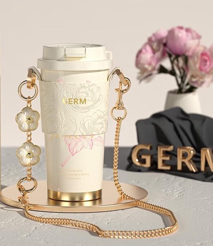 Gemini Camellia Series 316 Stainless Steel Straw Cup