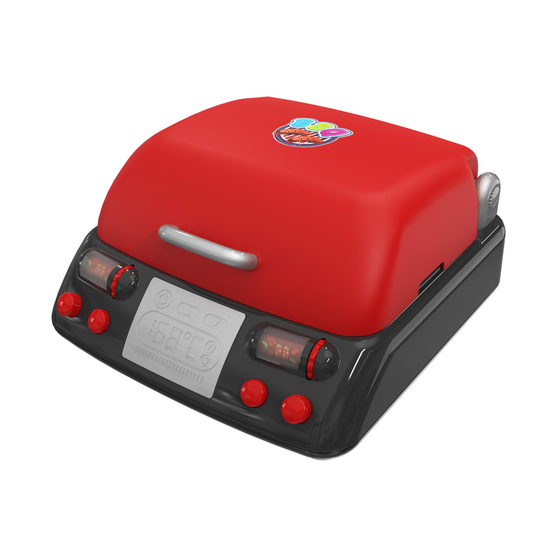 Children Toys Simulation Kitchen Barbecue Girls Boys Electric Oven Pretend Play Food Bbq Play Role Play House Toy Christmas Gift