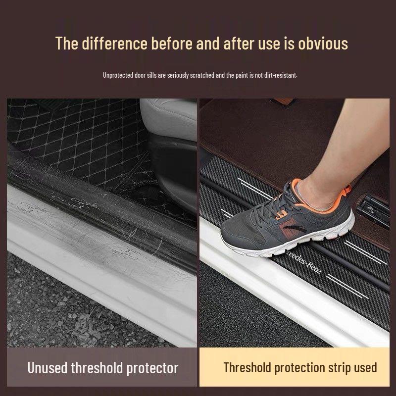 Universal Anti-Scratch Car Door Sill Protector Sticker