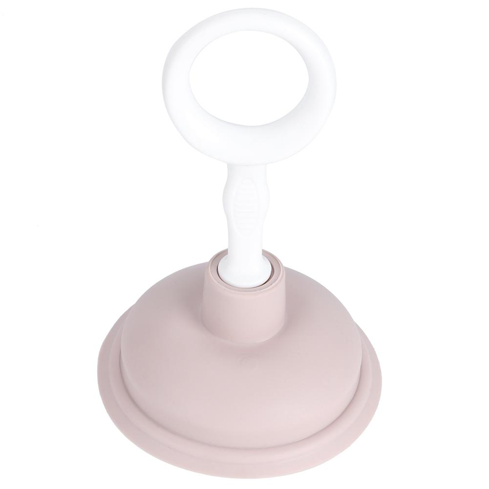2Pcs Handheld Suction Pipe Cleaner Pipeline Dredging Cleaning Tool for Kitchen Bathroom UsePink