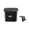 W181pcs ABS Car Trash Can Organizer Case Hanging Trash Bin For Volkswagen VW R Polo Passat Rline Golf 4 5 6 Tiguan Jetta GTI ID.3