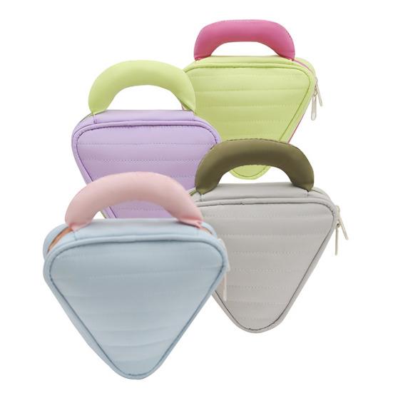 Sminkväska Hållbar Mini Kosmetisk Förvaringsväska Stor Kapacitet Mjukt Material Reseorganisatör Förvaringspåse för Läppstift Nycklar Parfym