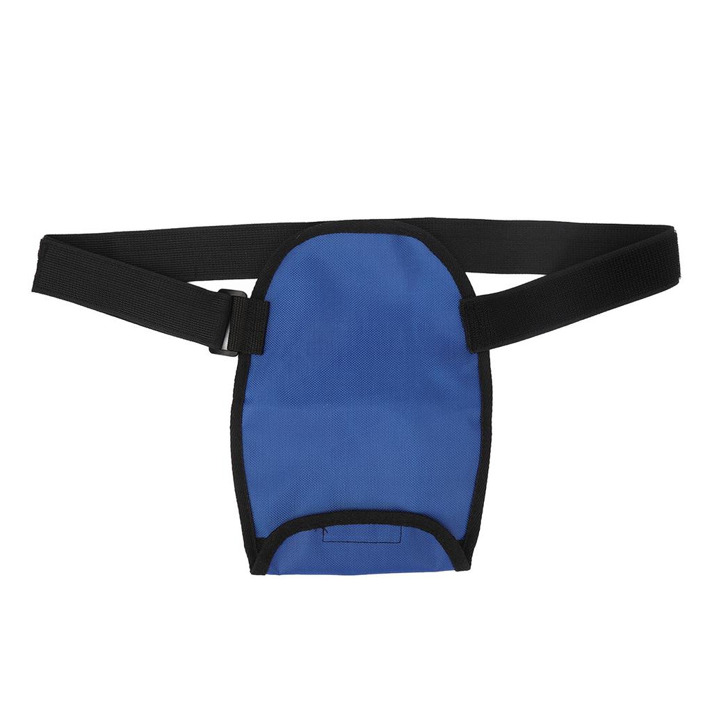 Ostomy Bag Oxford Cloth Elastic Adjustable Band Strong Bearing Capacity Ostomy Pouch Cover Collection Bag Blue