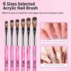 Nail Art Brush Set - Acrylic Gel Polish & DIY Painting Pens