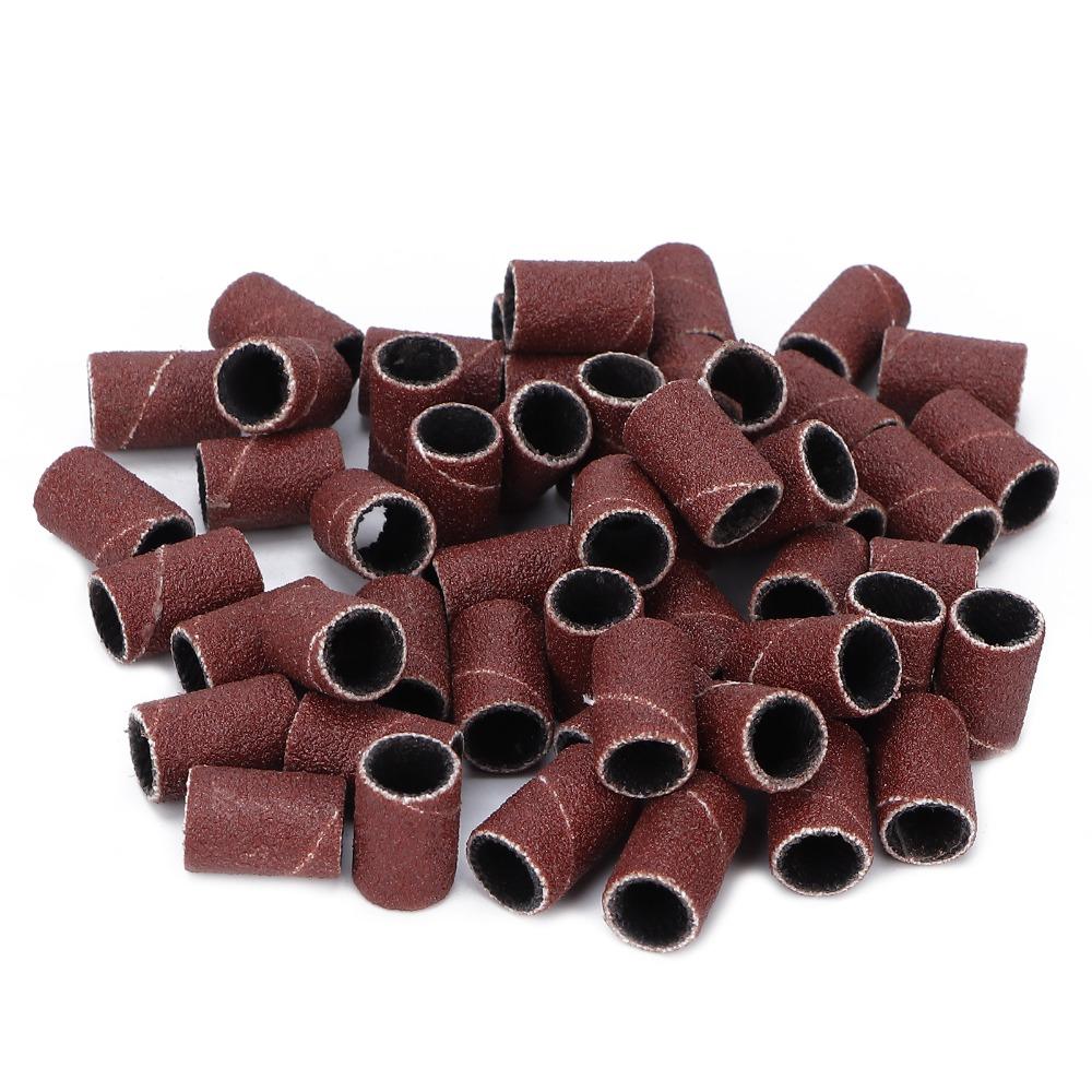 210pcs Replaceable Nail Sanding Bands 2.35mm Manicure Sanding Bands Sanding Bands  For Gel Manicures