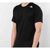 Adidas Round Neck Training Casual Short Sleeve T-Shirt Men Tops Black DW9825
