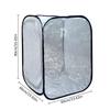 Butterfly Habitat Mini Insect And Butterfly Cage Popup Collapsible Insect Mesh Cage All Black Insect Net Cage Feeding Standard