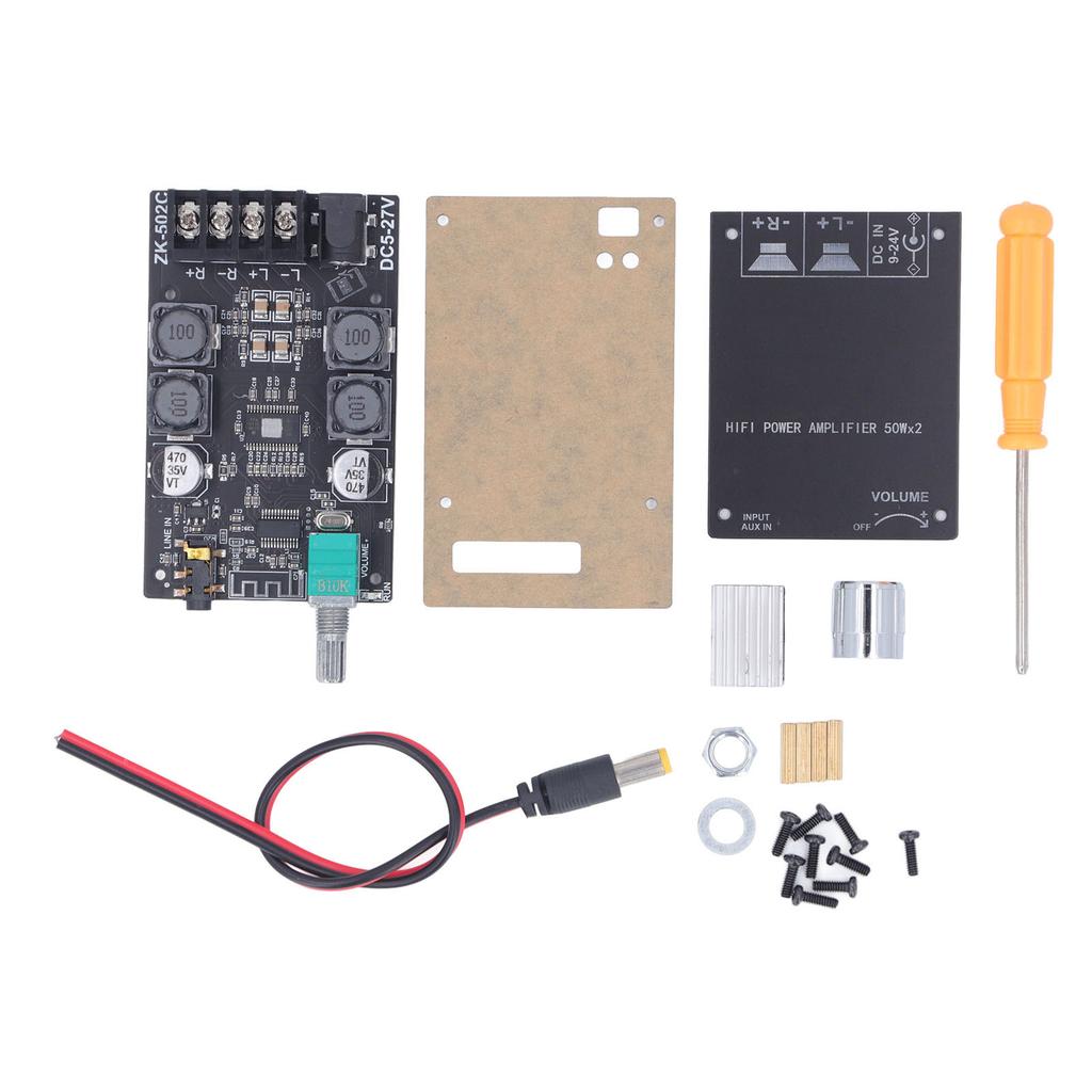 Profesionální deska zesilovače Bluetooth 5.0 50W 50W s čipem TPA3116D2 pro DIY