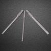 4 Pcs 100mm / 4 Inch Length Flat Head Screwdriver Bits 3mm 4mm 5mm 6mm Tips 1/4 Inch Hex Shank Magnetic Screwdriver Bits