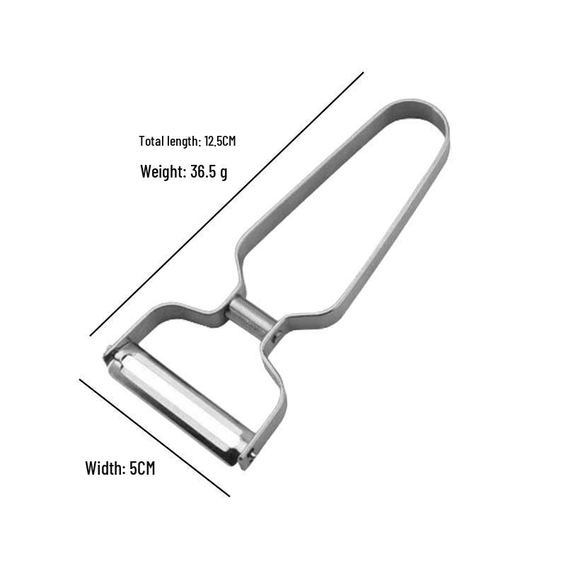 Sharp Stainless Steel Multifunctional Peeler for Potatoes and Fruits