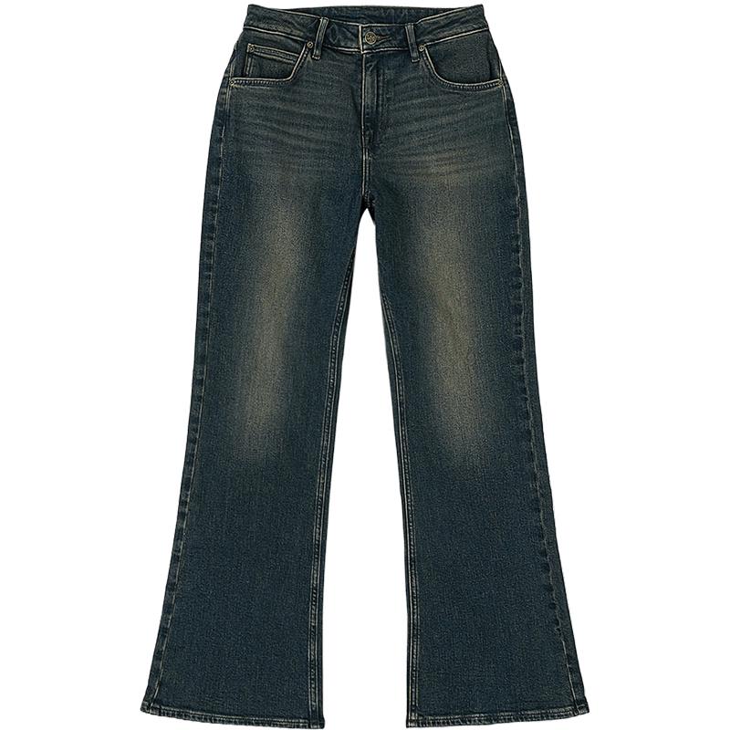 

Lee Women s Dark Blue 427 Standard Flare Jeans 27