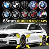 4 szt. 68mm Nakładka na środek koła samochodowego z logo dla BMW E87 E30 E46 E28 E34 E39 E60 F02 F18 F35 G20 G03 G05 F10 E93 F20