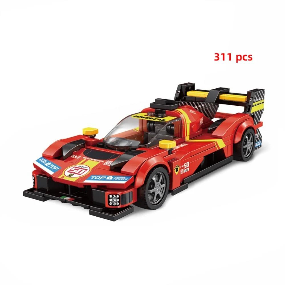 Moc Speed  Technical Car City Vehicle Racing Car Building Blocks Sports Car Garage Carro Rennau Voiture Creative Toys