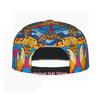Casquette de Baseball Présentant un Design de Crabe Dessiné, Convient Aussi Bien aux Hommes qu'aux Femmes. Ce Chapeau Plat Unisexe Est Parfait Pour Le Hip Hop