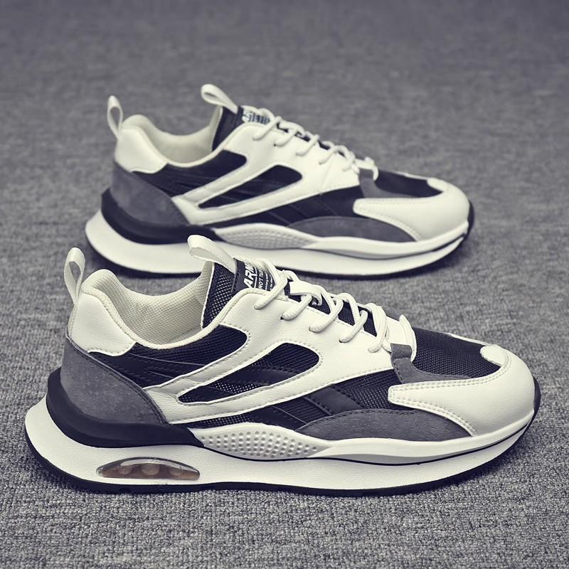 

Men s shoes 2025 new autumn breathable mesh surface increase dad running sports leisure net shoes travel foreign trade 44