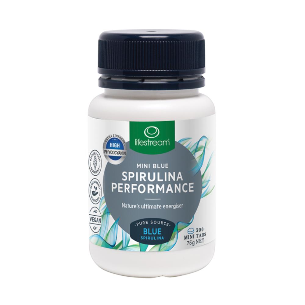

LifeStream Spirulina Performance Mini Blue Mini Tab 300t