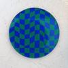 Non-Slip Checkerboard Acrylic Coaster Heat Insulation Drinks Placemat Simple Bowl Pad  Table