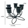 Holder Ornaments Candlestick for Wedding Tea Parties Dining
