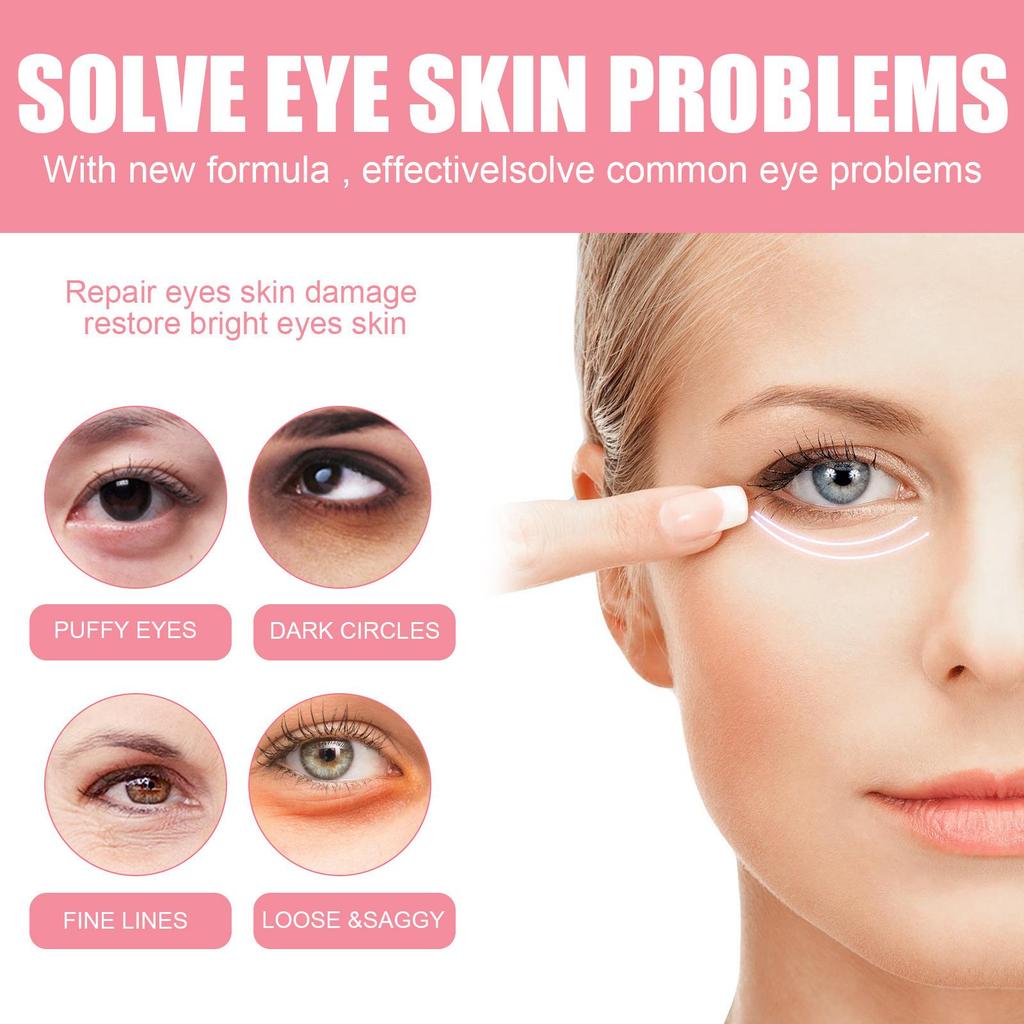 Rosehip Eye Cream Stick for Fine Lines, Dark Circles and Moisturizing Skin Around Eyes