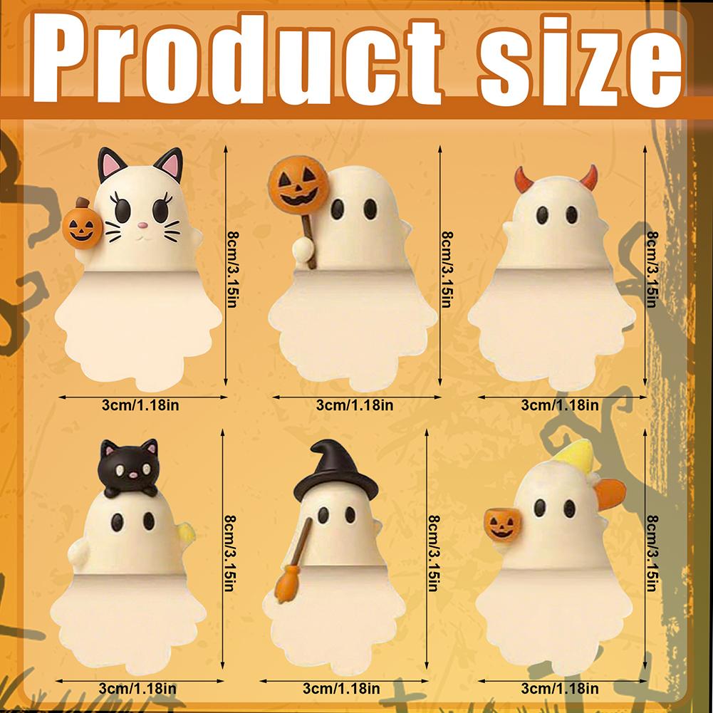 New Halloween Collectable Phone Charm Ghost Phone Buddy Mystery Phone Buddy Lightweight Halloween Phones Decorations