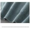 Men's Color Block Wool Pullover - Warm, Thickened Round Neck Knitwear for Autumn/Winter 2025
