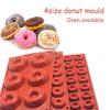 Silicone Donut Cupcake Mold Muffin Chocolate Mold Cake Candy Cookie Baking Mould Pan Decoration Tools Kitchen Baking Accessories