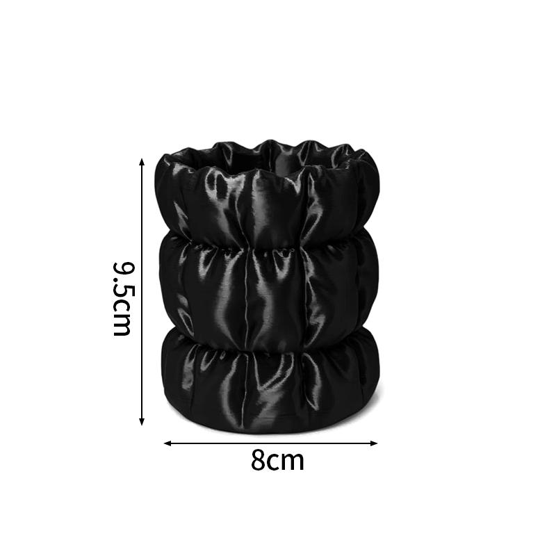 

3D Printed Silk Pen Holder Makeup Brush Storage Bucket Cosmetic Stationery Pencil Storage Organizer Desktop Ornaments Figurine