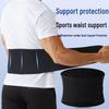 Unisex Three-Spring Lumbar Support: Breathable Weightlifting Waist Trainer for Fitness