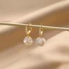 Luxury Natural Opal Earrings Temperament Crystal Drop Earrings for Mothers Day Gifts Women Jewelry NEW Korean Earrings