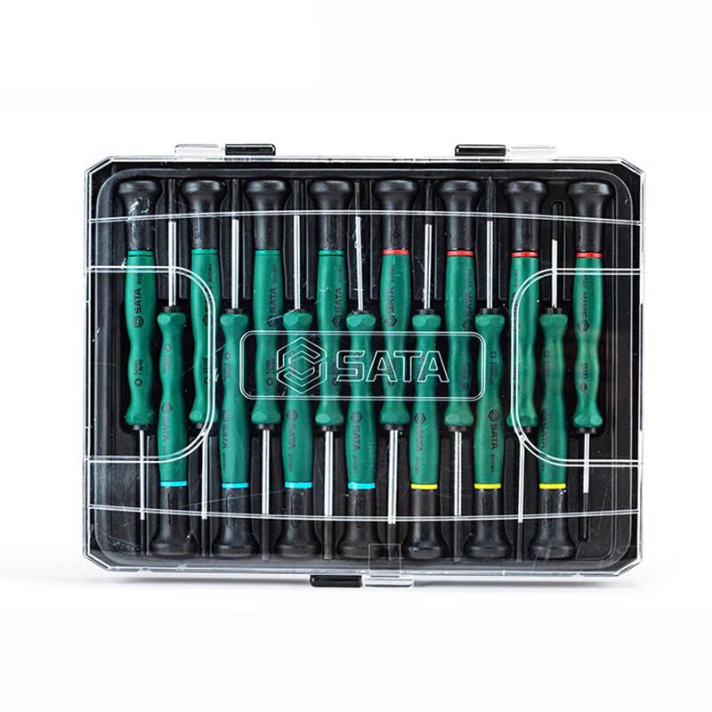 SATA 09317 15-Piece Precision Screwdriver Set