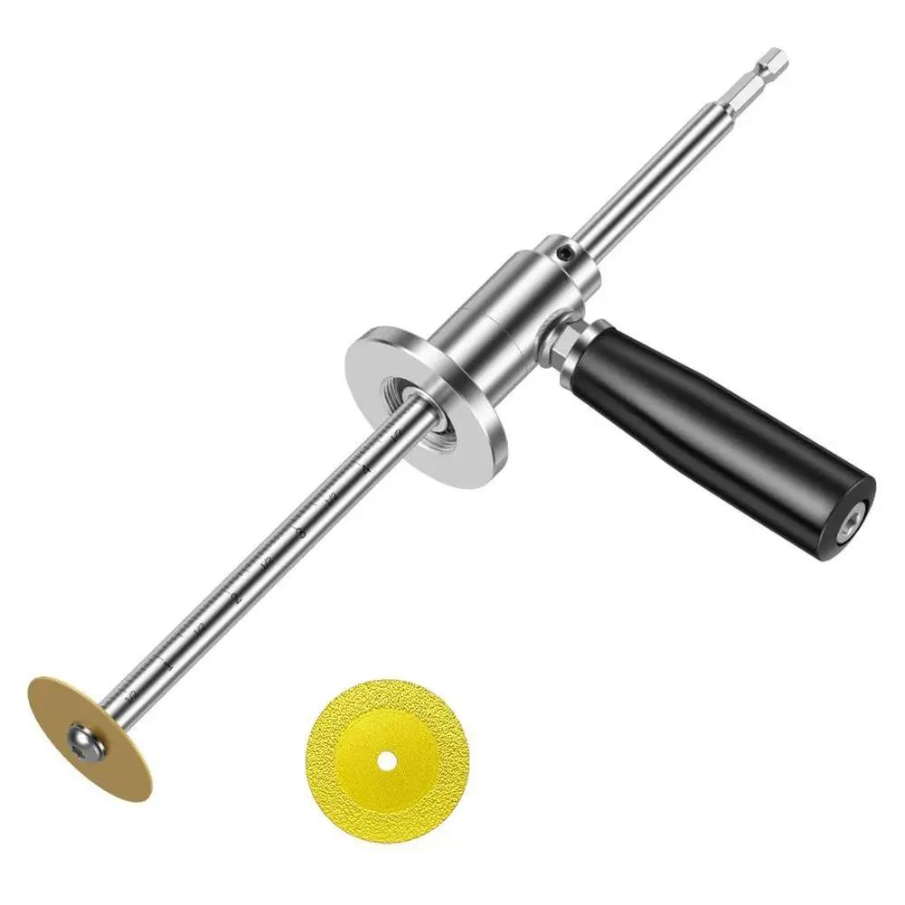 

PVC Pipe Inside Cutter Diamond Grit Cutting Wheel And Handle, Fit For 1-1/2Inch To 8 Inch,7Inch Adjustable Cutting Depth U2P2