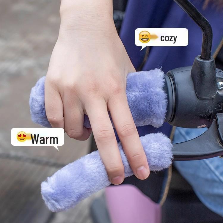 Newcomer 8-Piece Winter Electric Vehicle Handlebar Warmer Set