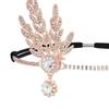 Women Dancing Party Headband Decorative Rhinestones TiaraHairband Formal Headdress ComingofAge Ceremony Charm Headdress
