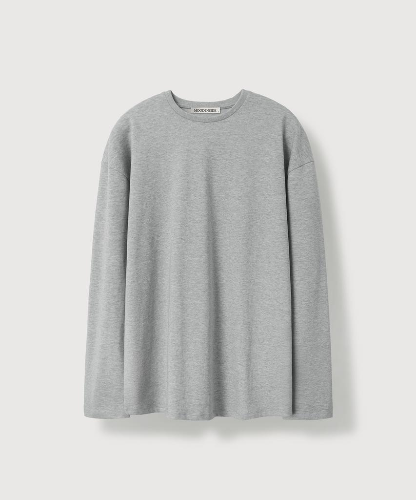 MOOD INSIDE Essential Semi-Over Long Sleeve_4 Colors