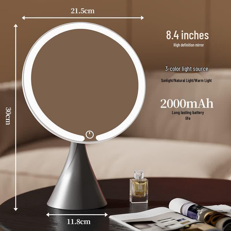 DANLE Smart LED Desktop Vanity Mirror