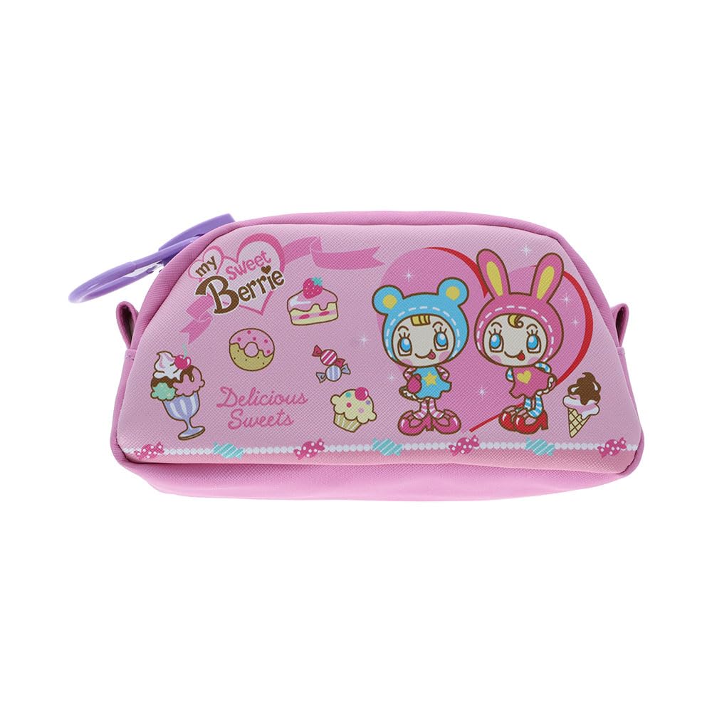 Stationery Mezzo Piano Junior Narumiya Goods Pencil Large Decca S1430718 Sun-Star Case, Capacity, Zip,