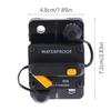 §DC12V-48V Waterproof 30A-300A Circuit Breaker, Manual Reset Fuse Holder For Car Boat Marine RV Solar System