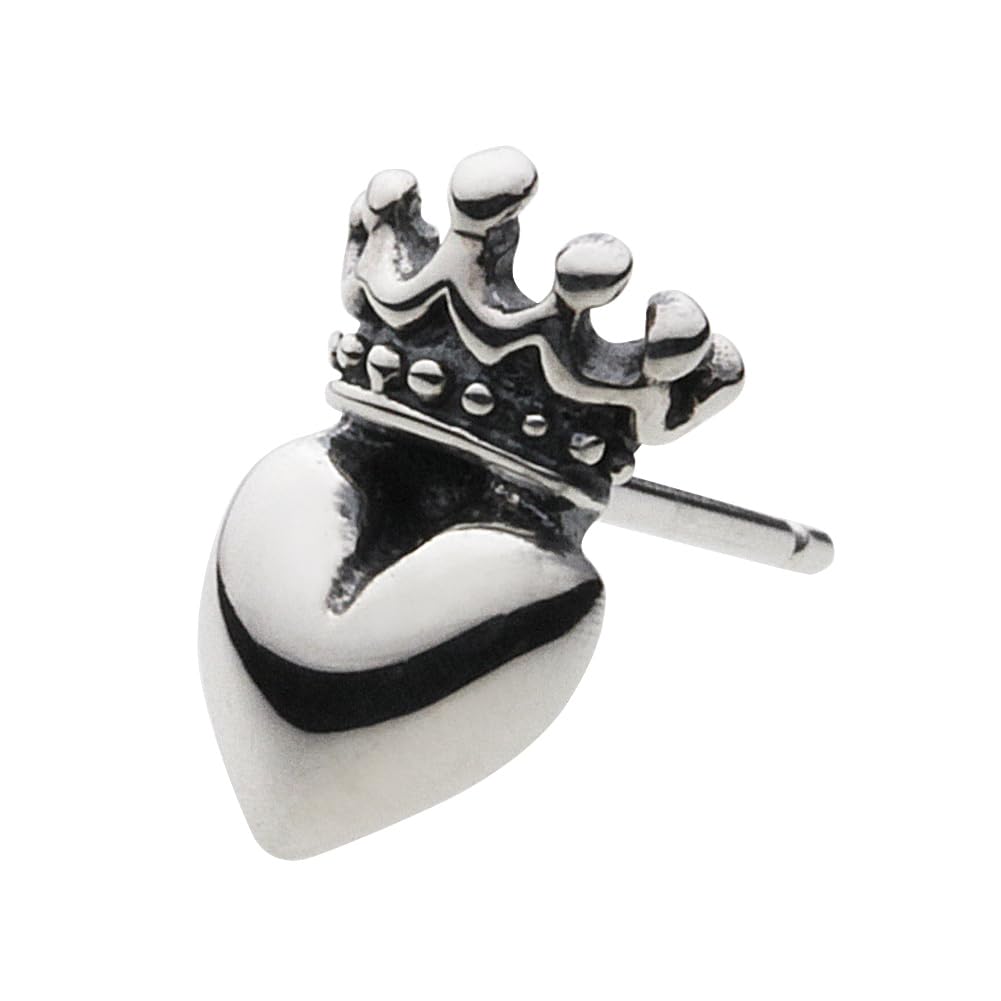 

Серьги в форме сердца в форме короны из серебра 925 пробы e0421 [Cenote] [Серебряные аксессуары]