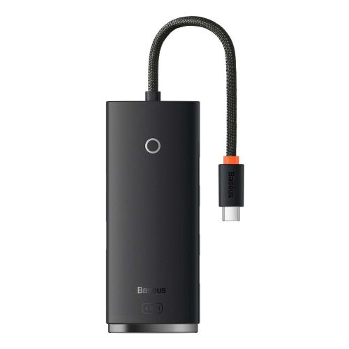 Other Goods Baseus  Baseus Lite Series Hub 4in1 USB-C To 4x USB 3.0 + USB-C, 25cm (Black)