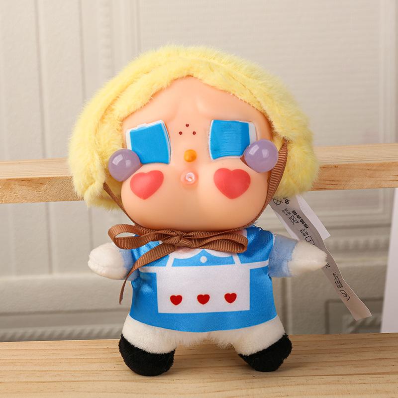 

Плюшевий брелок для ключів у вигляді плачучого малюка, аксесуар для сумки, настільна прикраса, дитяча фігурка-іграшка, святковий подарунок 14cm