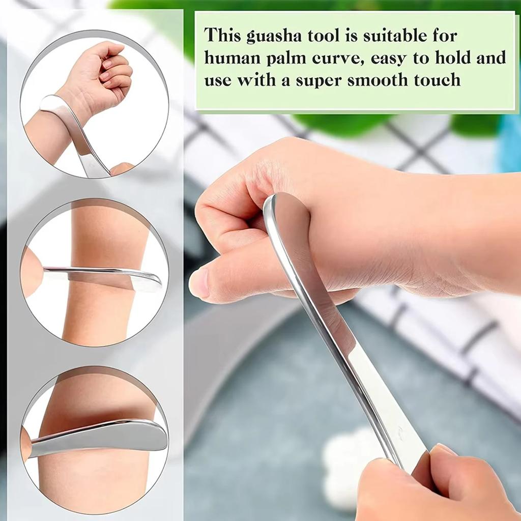 Stainless Steel Gua Sha  Multi-Functional Massage Tools Muscle Scraper Tool, Physiotherapy Tools, Muscle Gua Sha Tools
