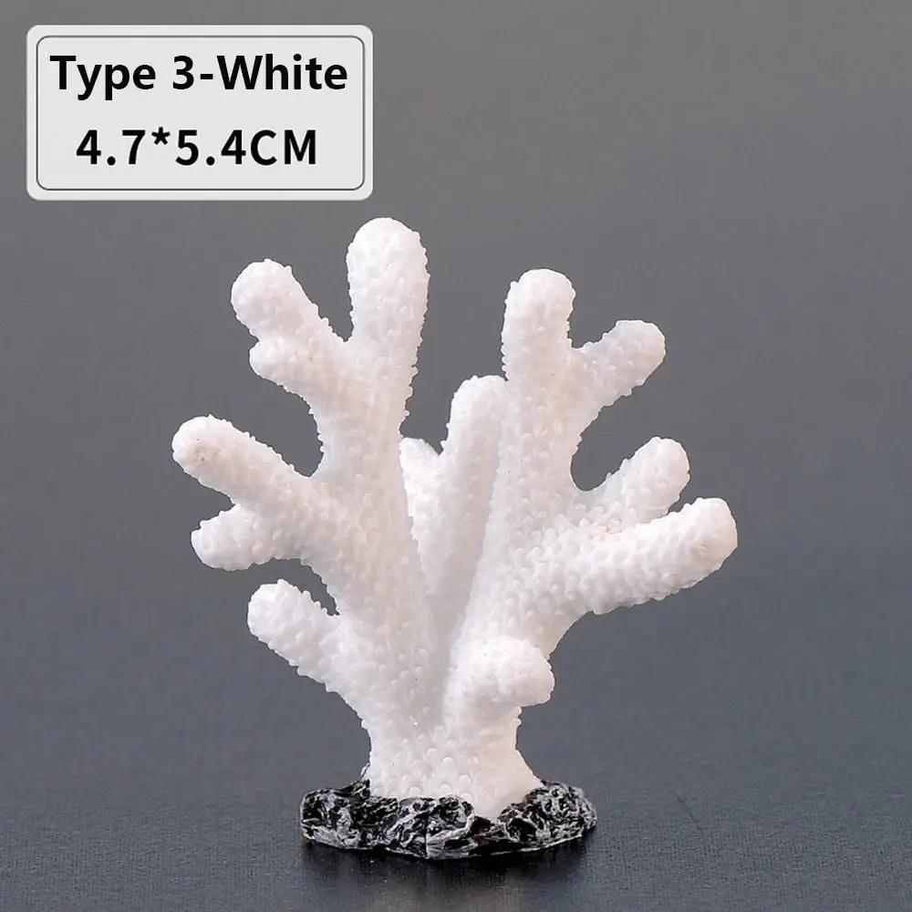 Aquarium Artificial Coral Landscape Ornaments Garden Fish Tank Decor Resin Reef Rock Making Simulation Starfish DIY Background