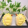 Yellow Delightful Durian Plush Stuffed Animal Cartoon Hanging Toy For Game Machines
