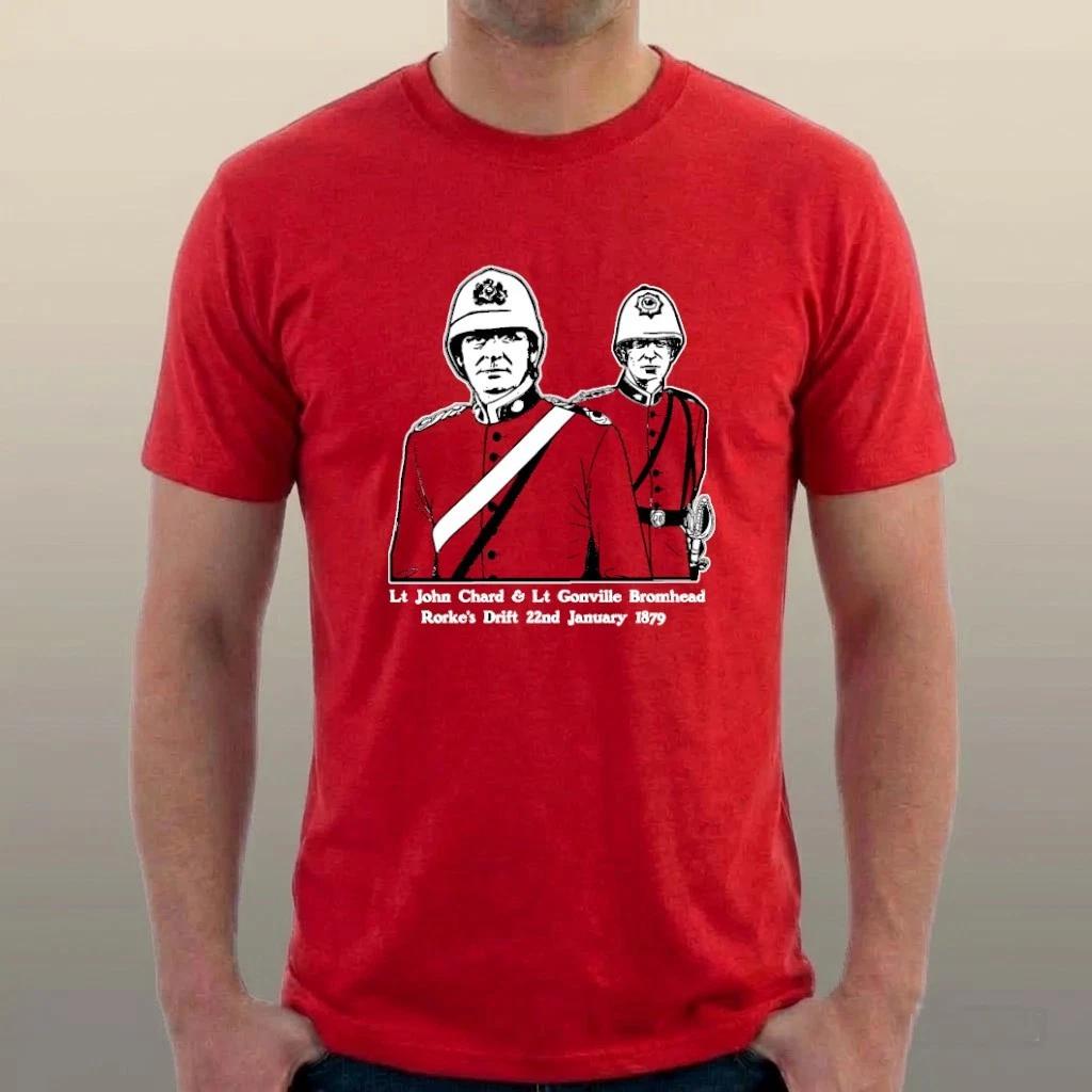 Zulu T-shirt Chard & Bromhead Rorke s Drift Baker & Caine war movie by Sillytees M