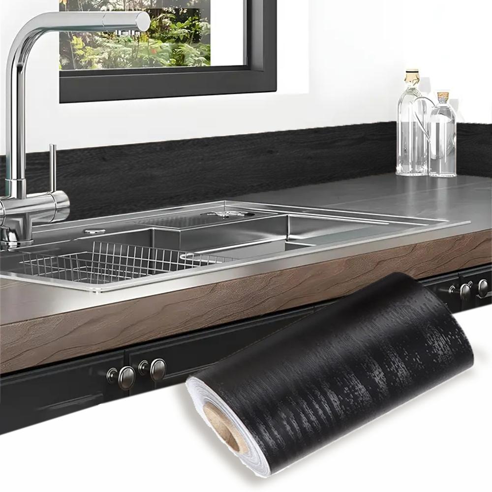 1pc 5m Self-adhesive Wall Trim Line Skirting Border Waterproof Baseboard Wallpaper Sticker For Living Room Home Decoration