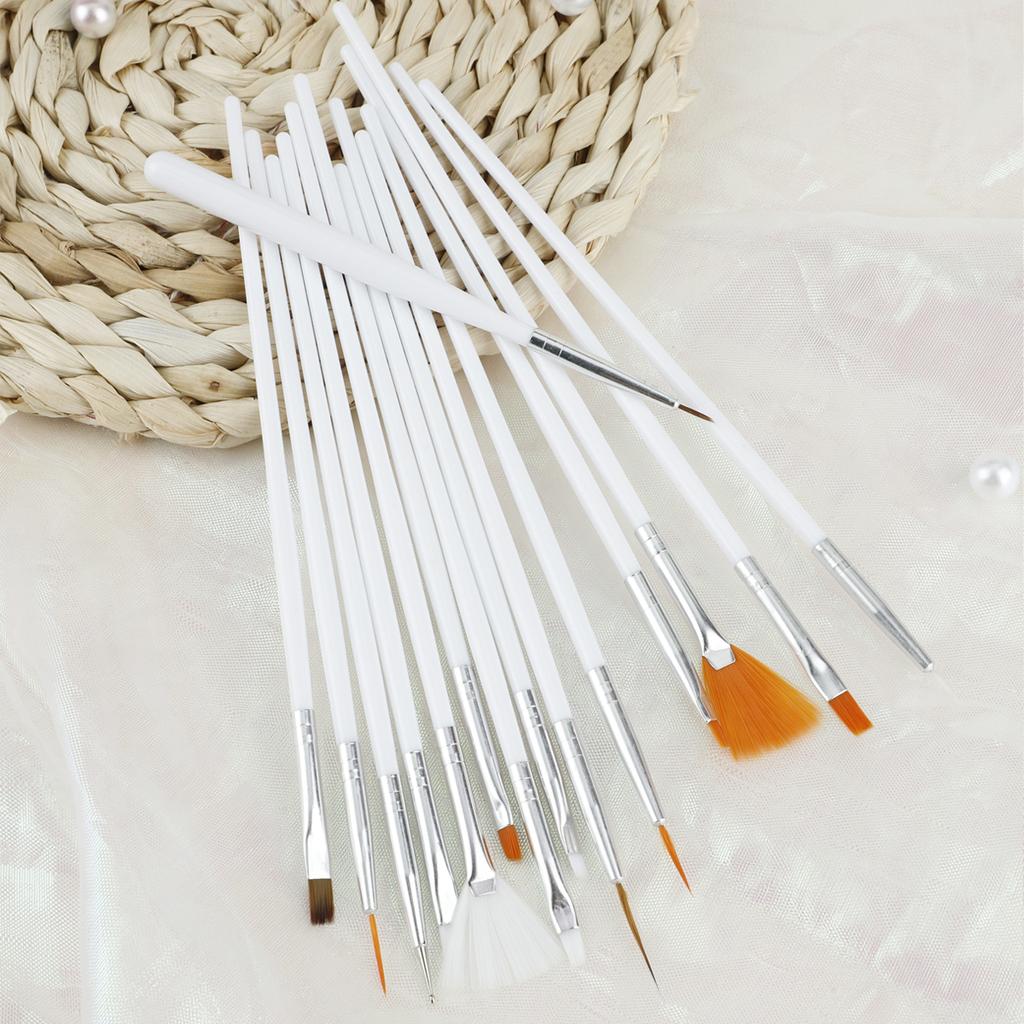 Nail Brushes Set Professional Nail Supplies For Acrylic UV Gel Drawing Dotting Manicure Nail Art Design Tools Makeup Accessorie
