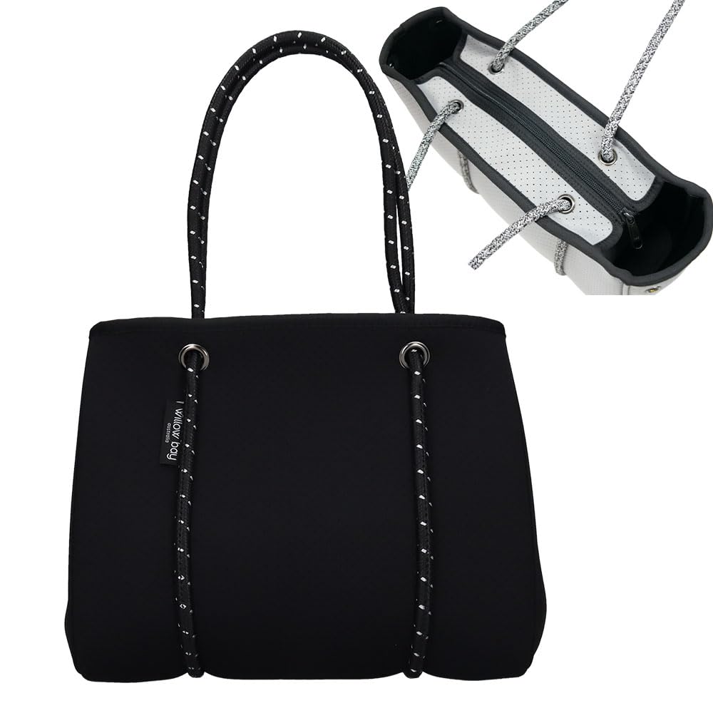 

DAYDREAMER WITH ZIP CLOSURE MINI Tote Bag 9708 BLACK [Used] чёрный