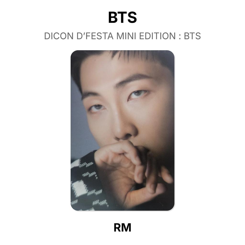 BTS DICON D’FESTA MINI EDITION : BTS Official Photocard